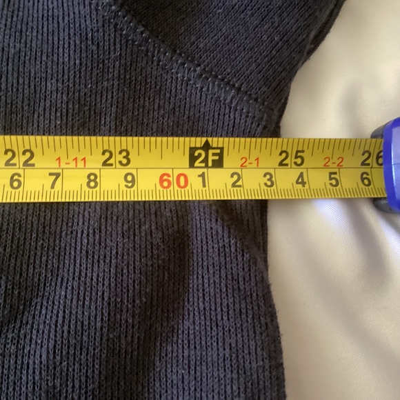 MENS ROBERT COMSTOCK VERTICAL BLACK 1/4 ZIPPER PULLOVER Size Large-Nice - Picture 5 of 8